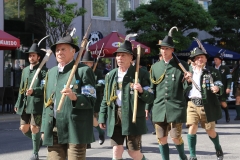 Münchner Brauertag am Odeonsplatz in München am 29.6.2019