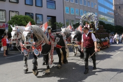 Münchner Brauertag am Odeonsplatz in München am 29.6.2019