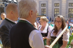 Münchner Brauertag am Odeonsplatz in München am 29.6.2019