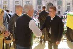 Münchner Brauertag am Odeonsplatz in München am 29.6.2019