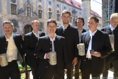 Münchner Brauertag am Odeonsplatz in München am 29.6.2019