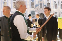 Münchner Brauertag am Odeonsplatz in München am 29.6.2019