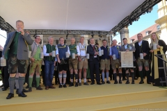 Münchner Brauertag am Odeonsplatz in München am 29.6.2019