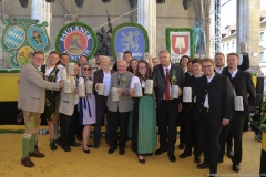 Münchner Brauertag am Odeonsplatz in München am 29.6.2019