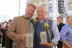 Münchner Brauertag am Odeonsplatz in München am 29.6.2019