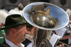 Münchner Brauertag am Odeonsplatz in München am 29.6.2019