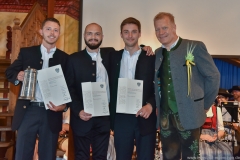 Ehrung der besten Nachwuchsbrauer des Jahrgangs 2017 im Hofbräuhaus am Münchner Brauertag 2019