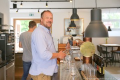 Thomas Girg, Erster  Einblick in die neue Brauerei vom Haderner Bräu in München 2023