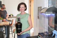 Marta Girg. Erster  Einblick in die neue Brauerei vom Haderer Bräu in München 2023