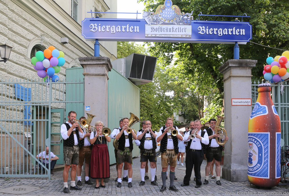 Alois Altmann und seine Isarspatzen, Sommerfest im Hofbräukeller in München 2019