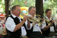 Alois Altmann (li.), Sommerfest im Hofbräukeller in München 2019