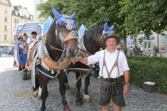 Sommerfest im Hofbräukeller in München 2019