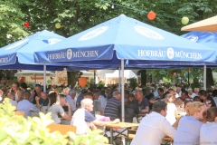 Sommerfest im Hofbräukeller in München 2019