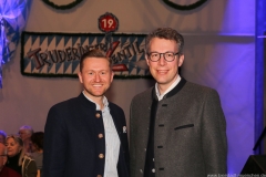 Dr. Wolfgang Stefinger und Markus Blume (re.), Truderinger Ventil in Kulturzentrum Trudering in München-Trudering 2019