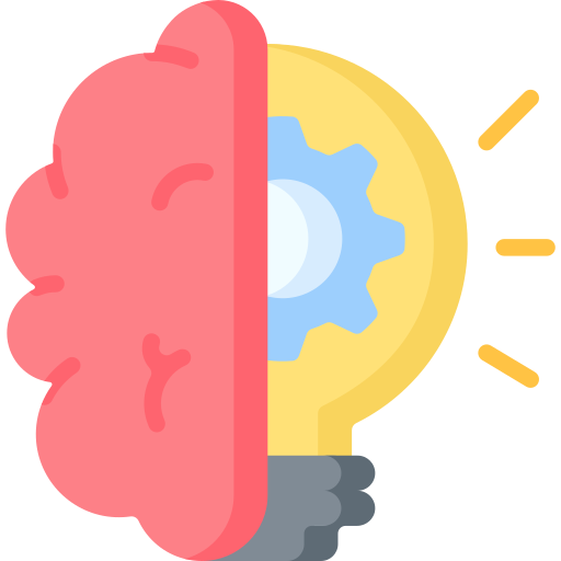 Innovation core value icon – BI4YOU AI and technology creativity