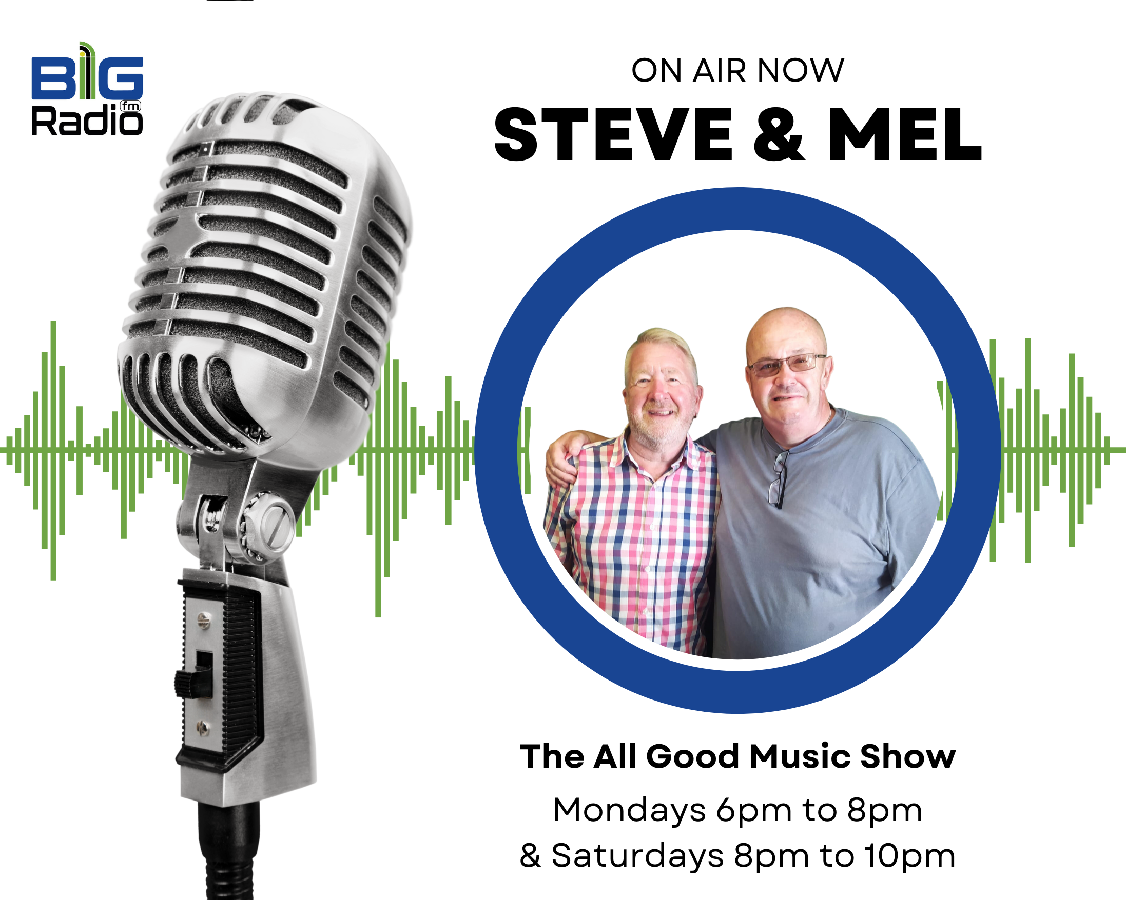 The All Good Music Show With Steve & Mel