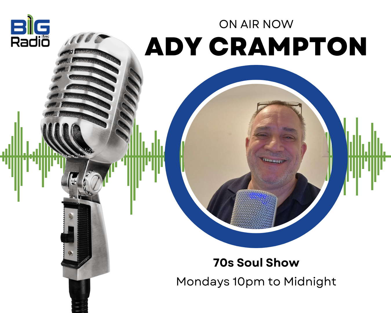70s Soul Show with Ady Crampton