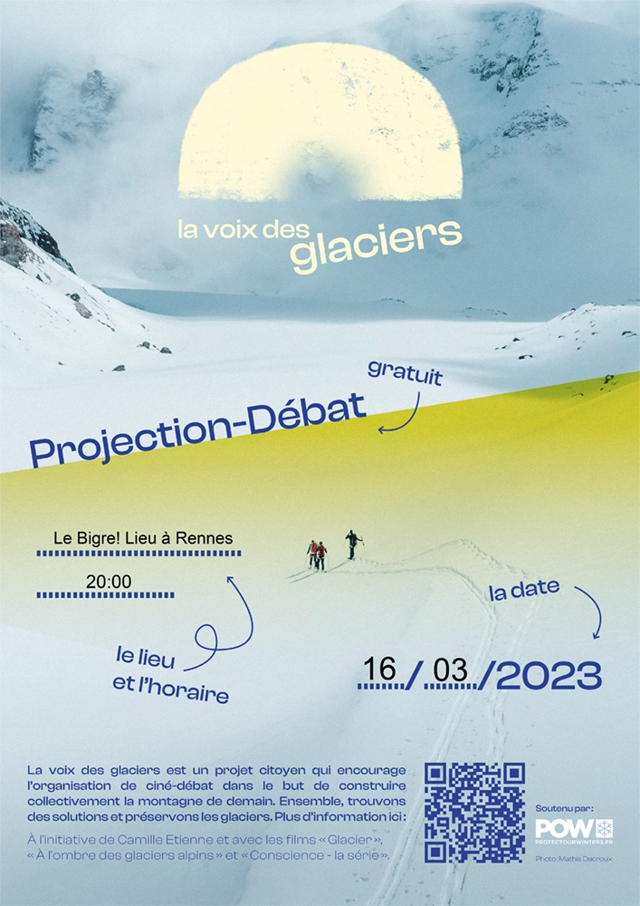 Affiche La voix des glaciers