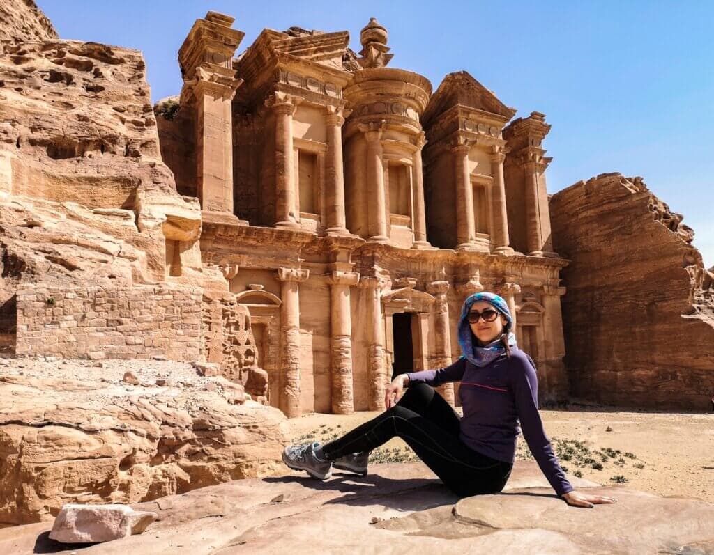 View over Petra Monastery