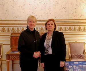 nastupna posjet kod ministrice vanjskih poslova Kraljevine Švedske Margot Wallström