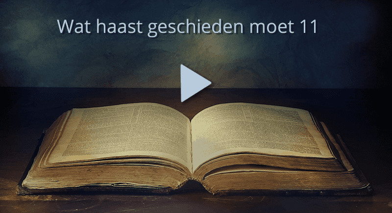 Wat haast geschieden moet 11