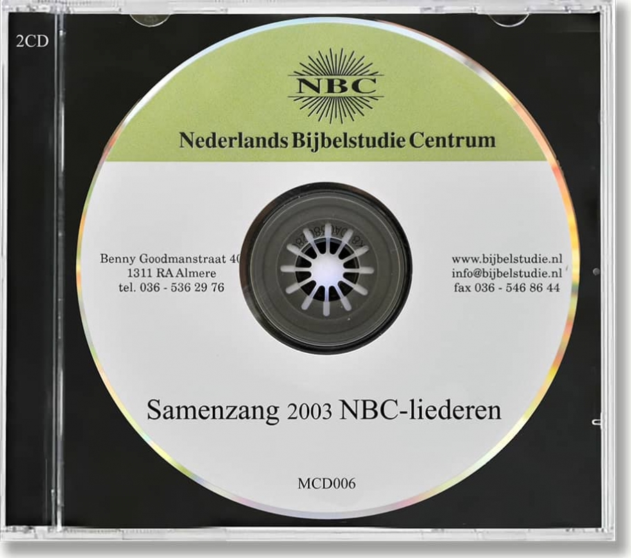 NBC - Samenzang 2003-NBC liederen
