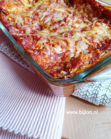 Lasagne met kerstomaten