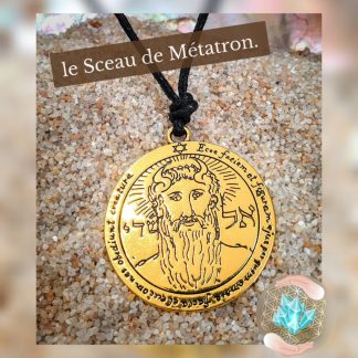 pendentif sceau de l' Archange Métatron, Bijoux, pierre et bien-être
