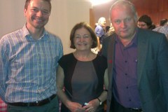 Frank and Tore meeting with Mairead McGuire