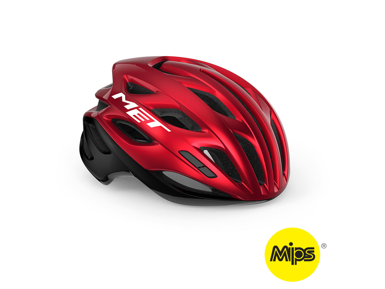 MET Helmet Vinci MIPS Red Metallic/Glossy M (56-58 cm)