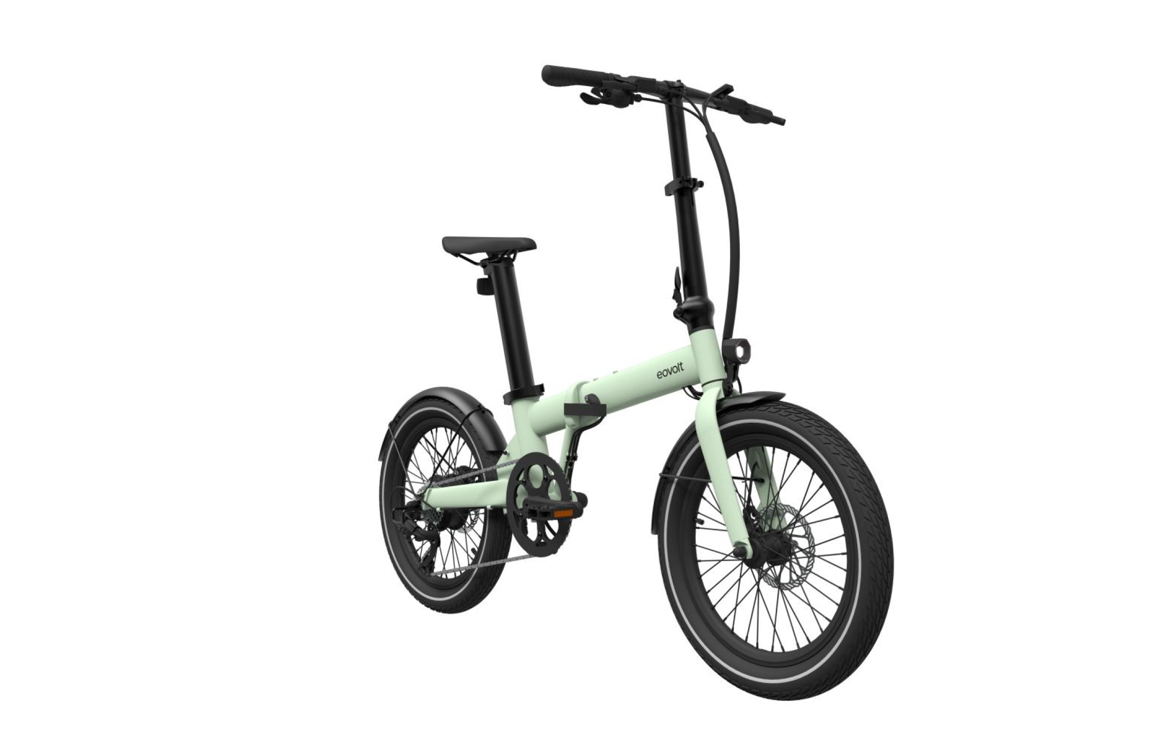 Eovolt Hopfällbar Elcykel Afternoon Sage Green