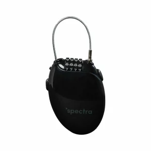 SPECTRA VAJERLÅS MINI COMPACT, SVART, ONE SIZE