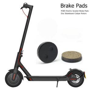 Bromsbelägg i halvmetall (par) för scooter – runda