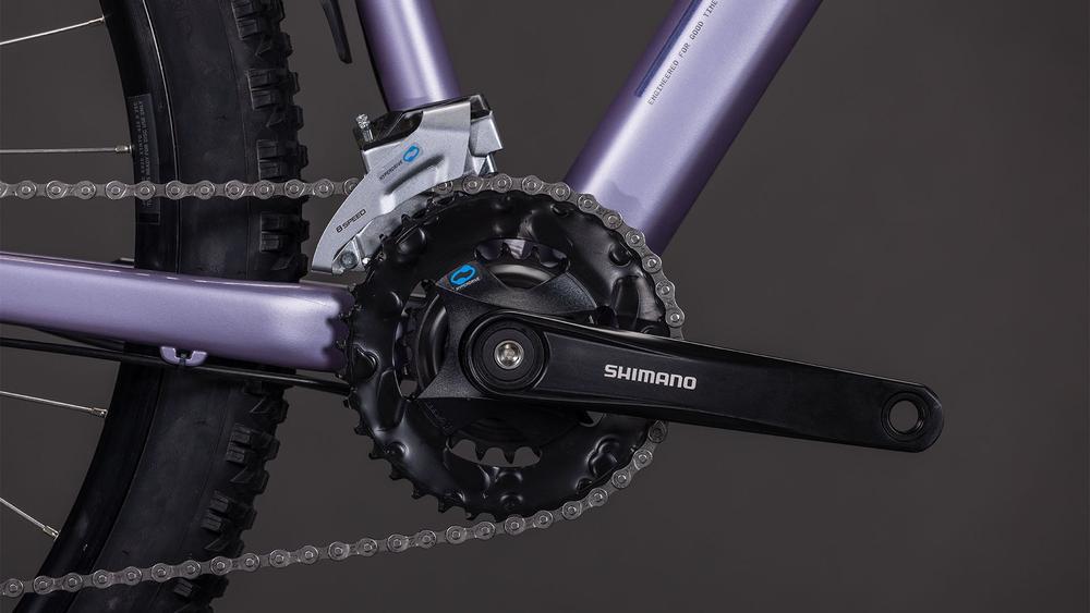CUBE Aim ONE FE Mountainbike 29 TUM 18 VÄXLAR (Ljuslila/Krom) M