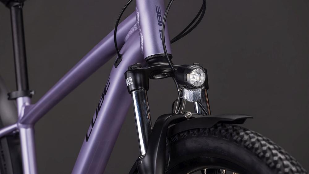 CUBE Aim ONE FE Mountainbike 29 TUM 18 VÄXLAR (Ljuslila/Krom) M