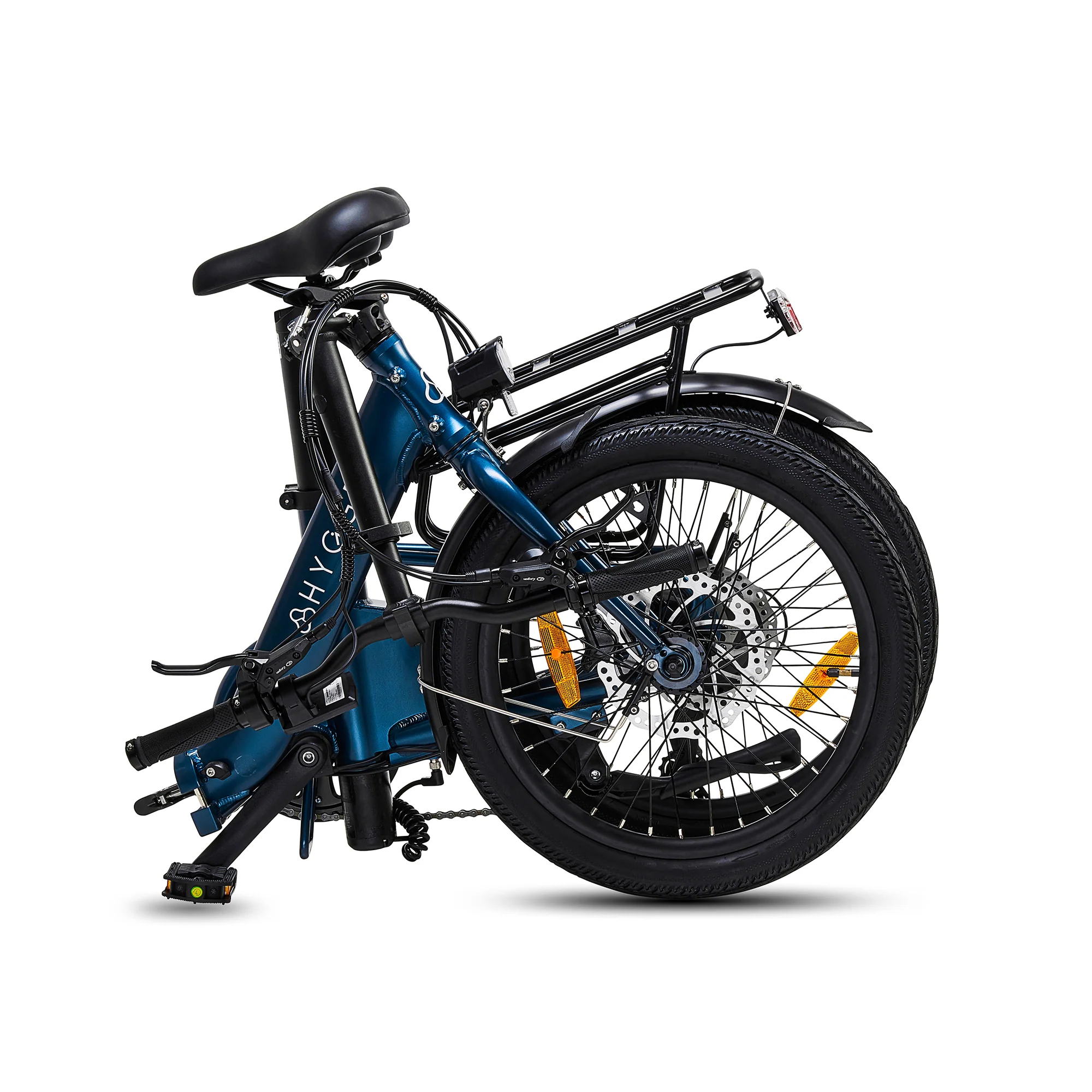 Virum Step Folding E-Bike Safir Blå