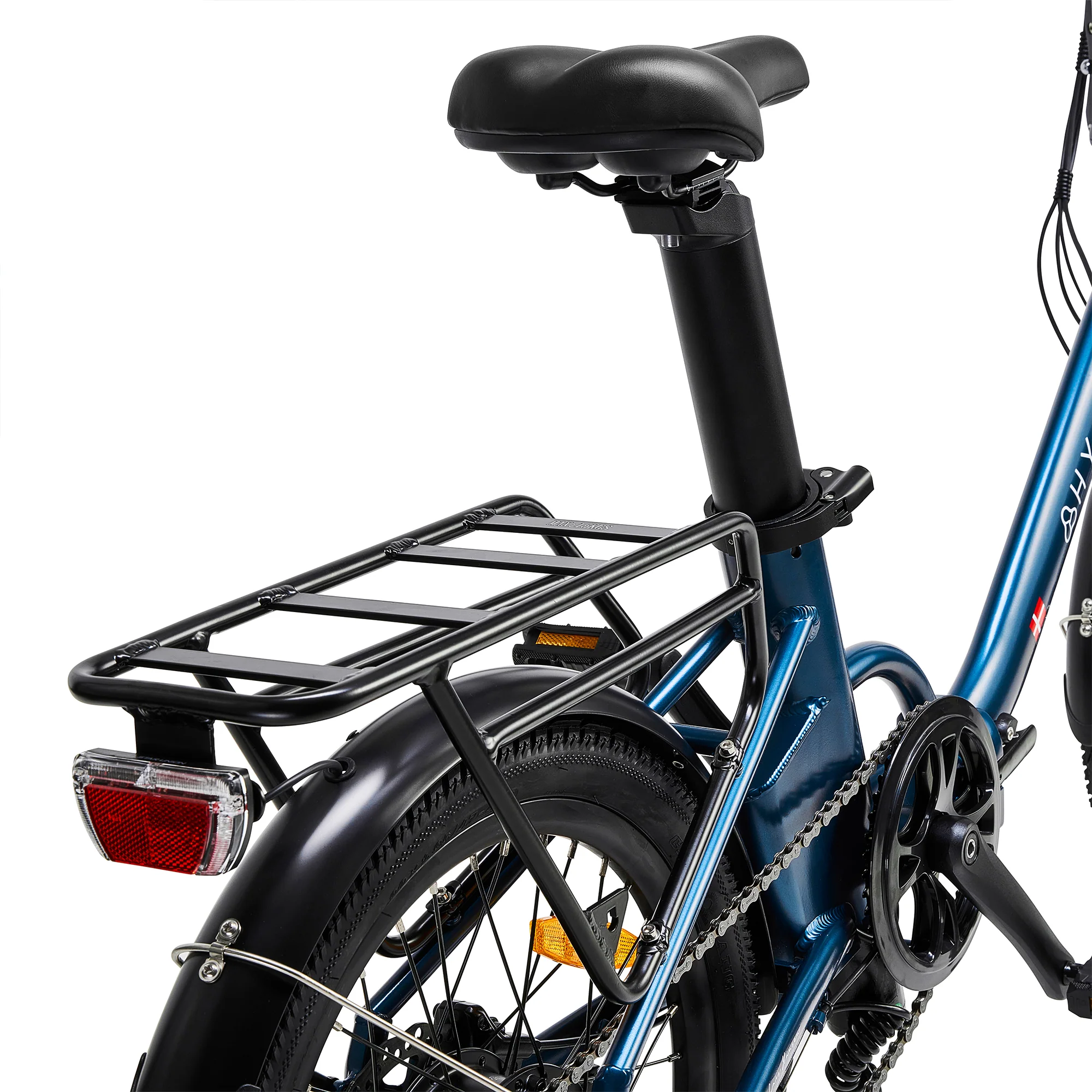 Virum Step Folding E-Bike Safir Blå