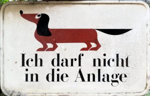 Hundeverbot in Hall in Tirol