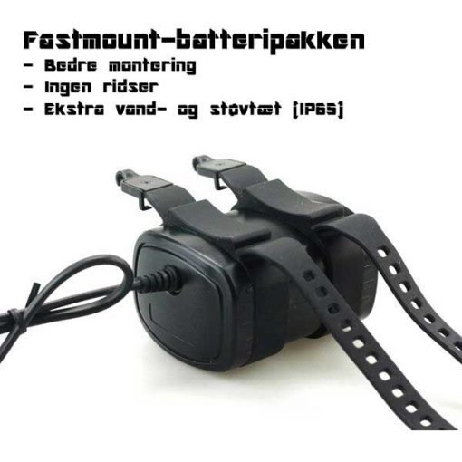 Fastmount Batteri til Cykellygte