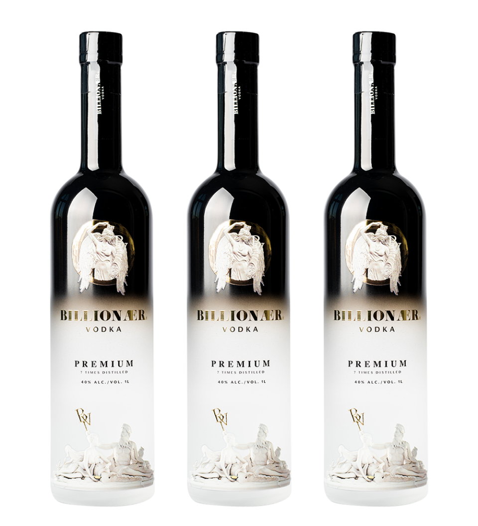 Billionær Vodka - 3 Bottle