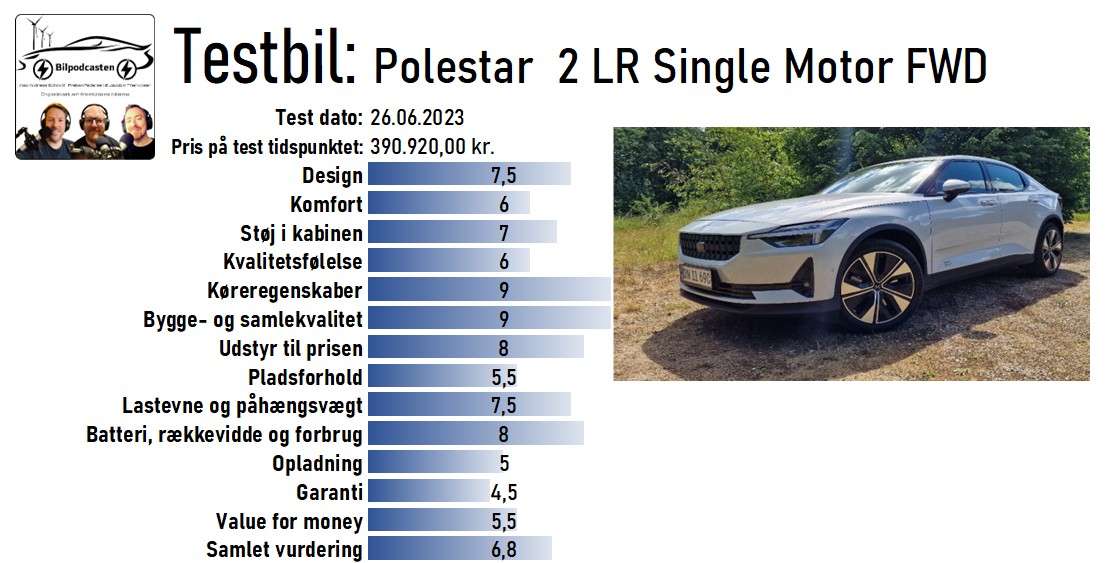 Polestar 2 LR Single Motor FWD