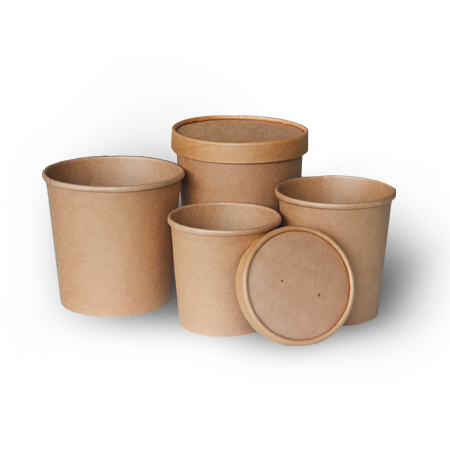 BIO Kraft Soup Containers and Lids Archives - Biobright