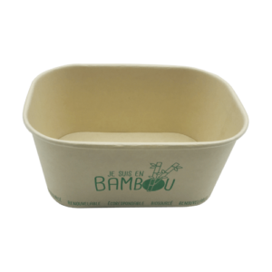 BIO Kraft Rectangular Container 1000ml