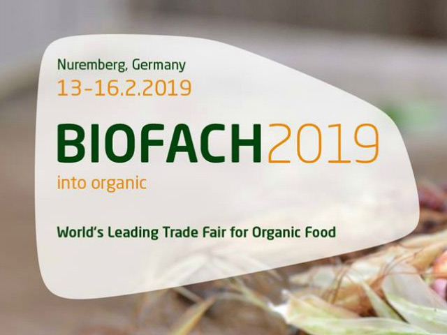 February 13 – 16. 2019 – BioFach, Nuremberg – Germany
