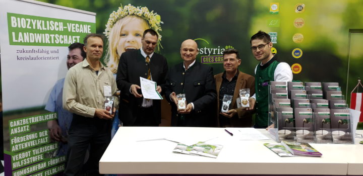 Estyria receives quality label for biocyclic vegan agriculture – NATURAL PRODUCTS GLOBAL 03.03.2020
