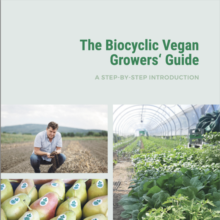 The Biocyclic Vegan Growers’ Guide now available in English