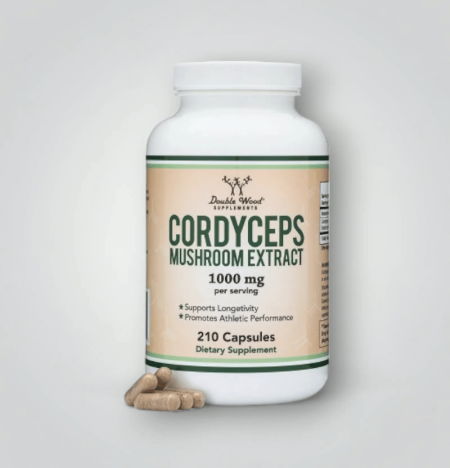 Double Wood Cordyceps Extract 500mg 210 Kapslar