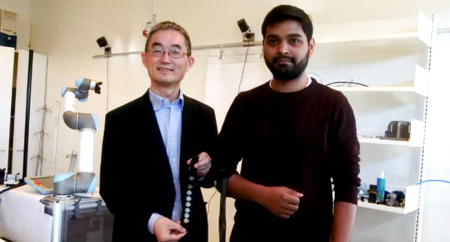Styr robotter med håndbevægelser - BioX sensor