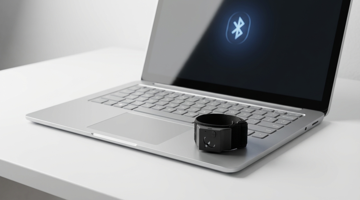 BioX AAL-Band Bluetooth pairing with Windows laptop for research data collection