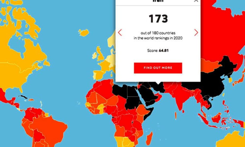 Iran-on-RSFs-Press-Freedom-Index